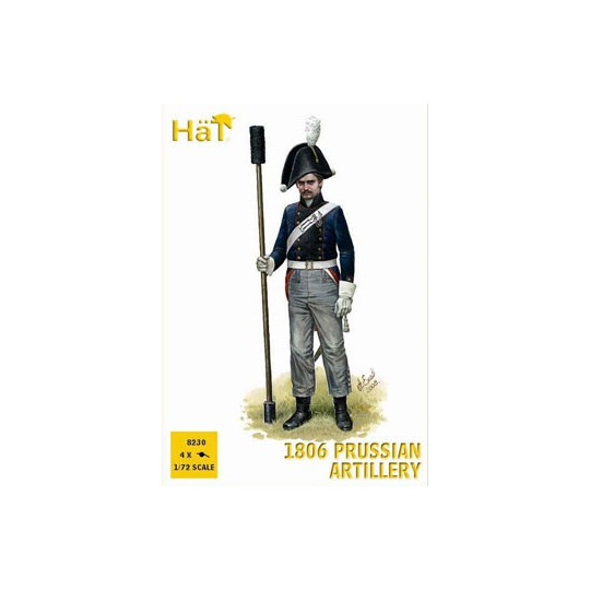 Prusian artillery figurine 1806 1/72 | Scientific-MHD