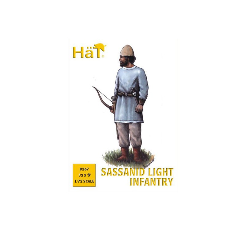 Sassanid 1/72 light infantry figurine | Scientific-MHD