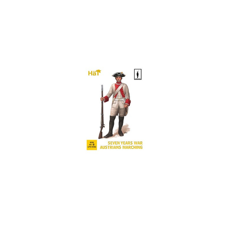 SEVEN YEARS WAR Austrian figurine Marching 1/72 | Scientific-MHD