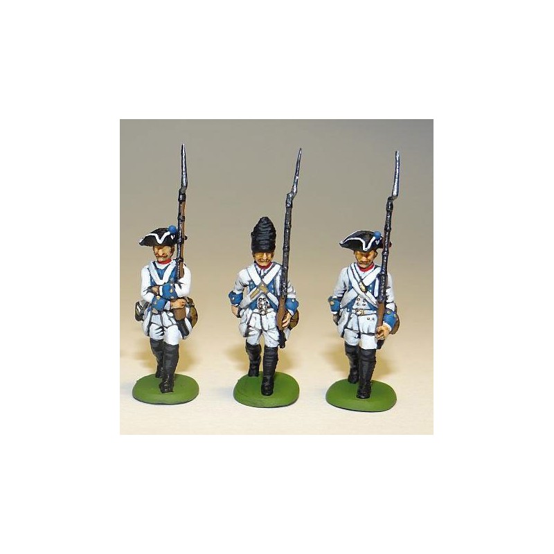 SEVEN YEARS WAR Austrian figurine Marching 1/72 | Scientific-MHD