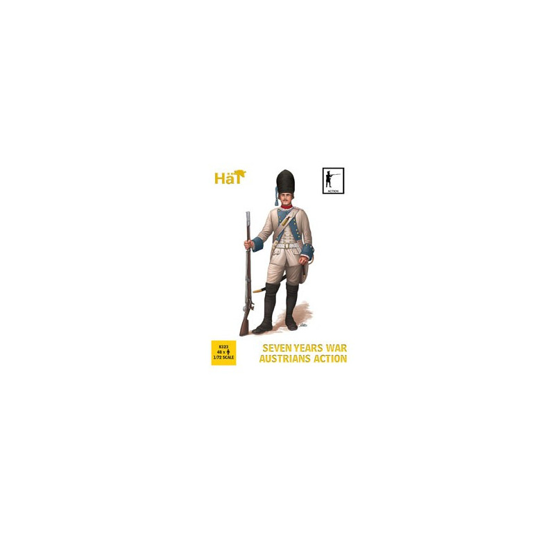 SEVEN YEARS WAR Austrian figurine Action 1/72 | Scientific-MHD