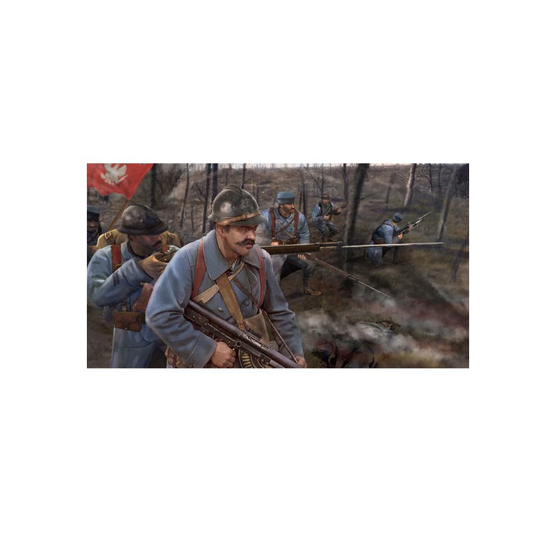 Polish infantry figurine wwi 1/72 | Scientific-MHD