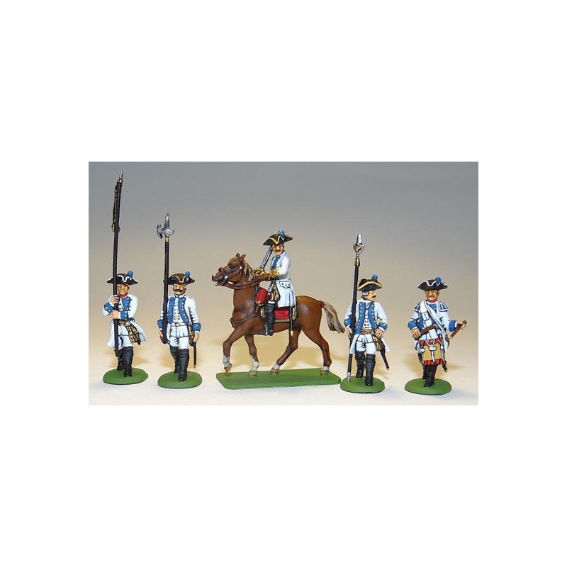SEVEN YEARS WAR Austrian COMMAND 1/72 figurine | Scientific-MHD SEVEN YEARS WAR Austrian COMMAND 1/72 figurine | Scientific-MHD