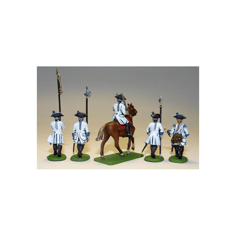 SEVEN YEARS WAR Austrian COMMAND 1/72 figurine | Scientific-MHD