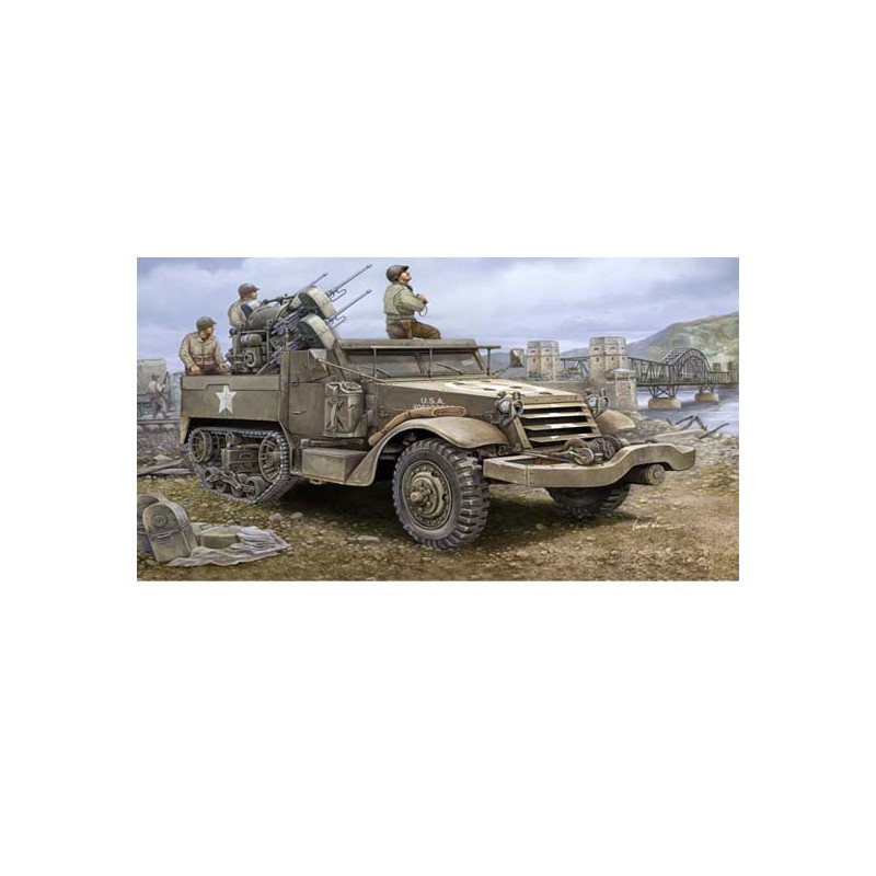 M16 Multiple-Gun Motorcariage plastic plastic model | Scientific-MHD