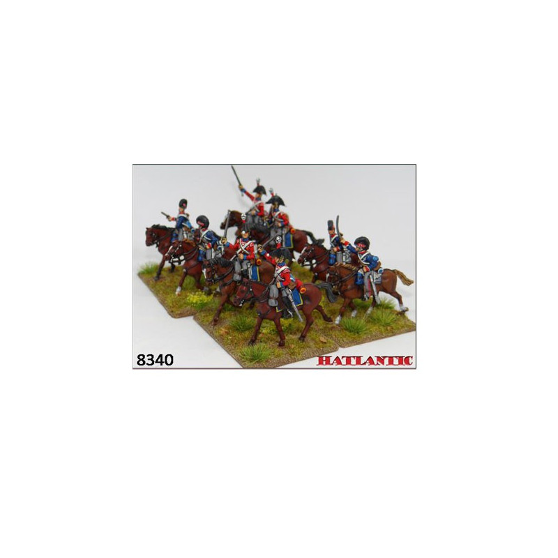 British Heavy figurine and light dragoons 1/72 | Scientific-MHD