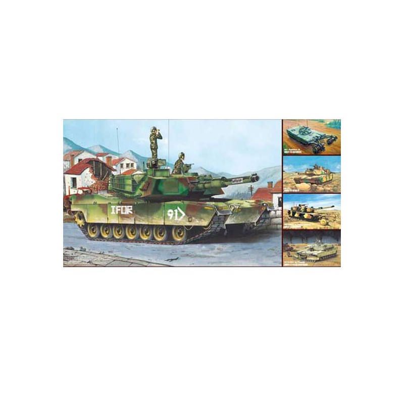 M1A1/A2 Abrams 5 in 1 plastic tank model | Scientific-MHD