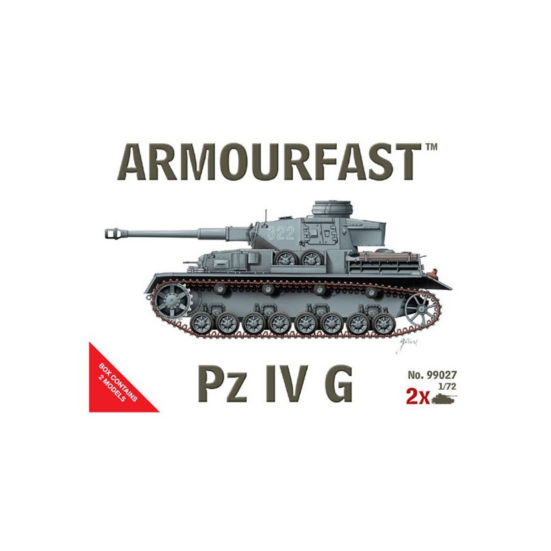 Plastic tank model PZ IV G1/72 | Scientific-MHD