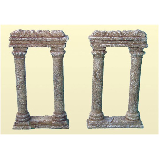 Mounted diorama model and painted columns in ruins (2pcs) Mounted diorama model and painted columns in ruins (2pcs) | Scientific-MHD
