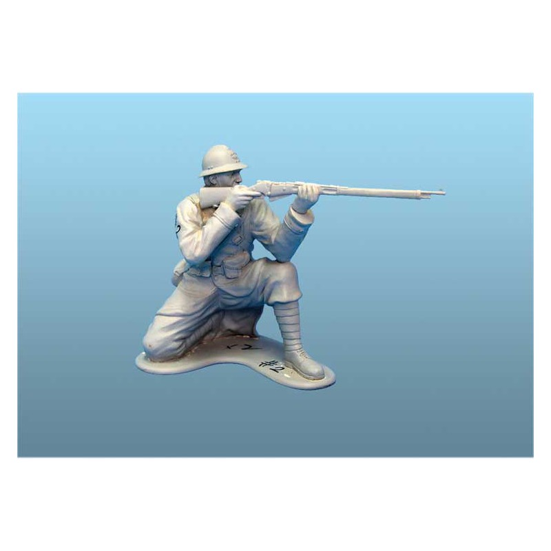 French infantry figurine 1940 1/72 | Scientific-MHD