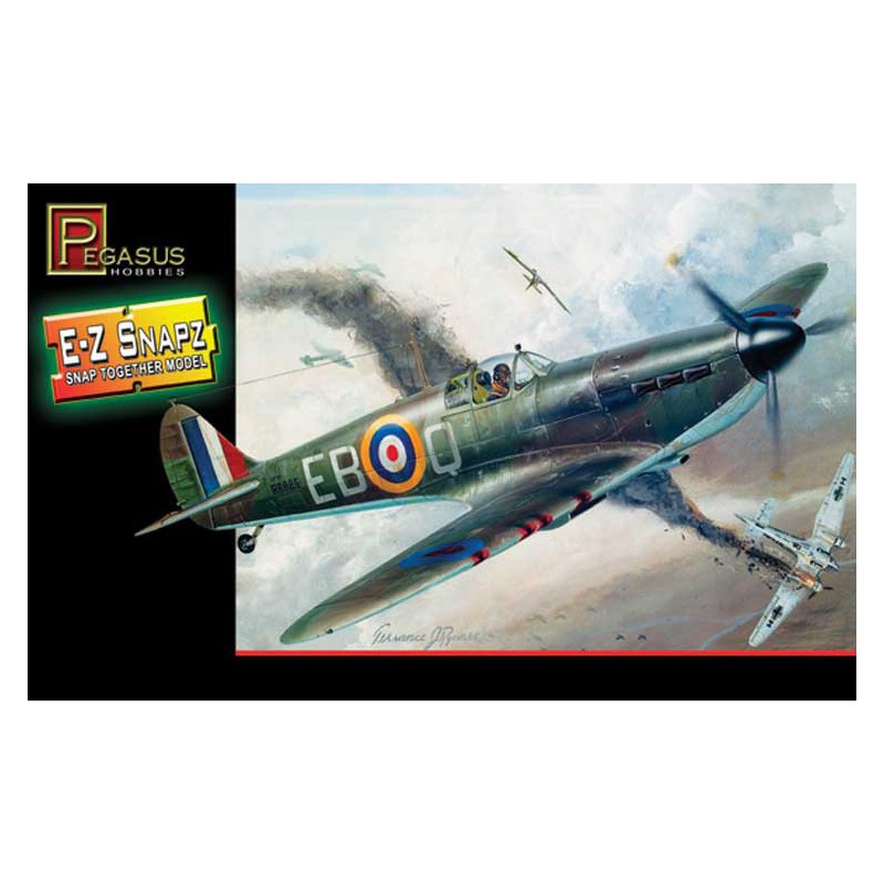 E-Z Builtkit Spitfire MK1 1/48 plane plane model | Scientific-MHD