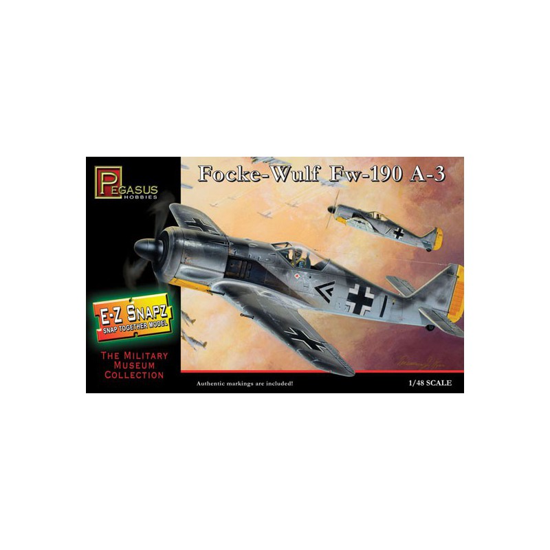 Plastic plane model FW 190A-3 Snap FIT 1/48 | Scientific-MHD