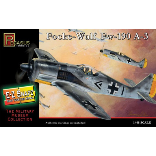 Plastic plane model FW 190A-3 Snap FIT 1/48 | Scientific-MHD