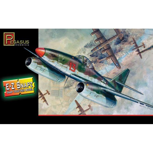 E-Z Builtkit Me 262 1/48 plastic plane model E-Z Builtkit Me 262 1/48 plastic plane model | Scientific-MHD