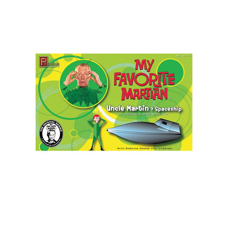 My favorite Martian 1/18 favorite science fictional fiction model | Scientific-MHD