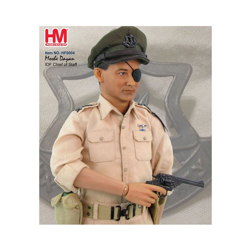 Miniature Action Figures at 1/6 Israeli General Moshe Dayan 1/6 | Scientific-MHD