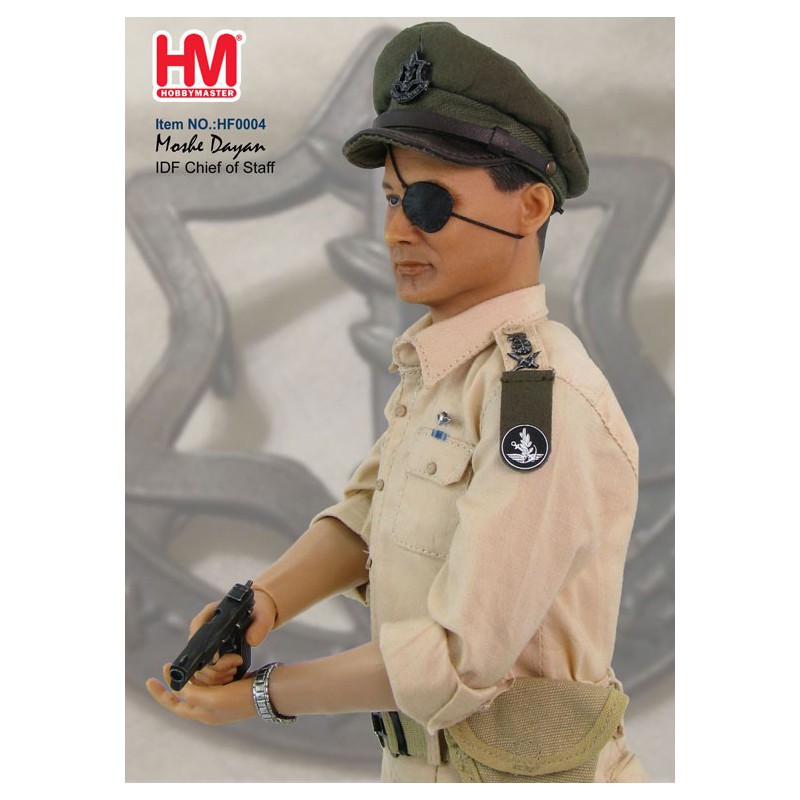 Miniature Action Figures at 1/6 Israeli General Moshe Dayan 1/6 | Scientific-MHD