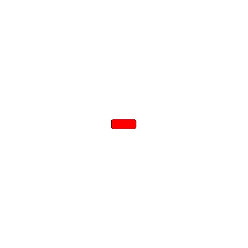 Acrylic paint pot acrylic red mat 22ml | Scientific-MHD