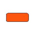 Acrylic paint pot acrylic orange fluores 22ml | Scientific-MHD