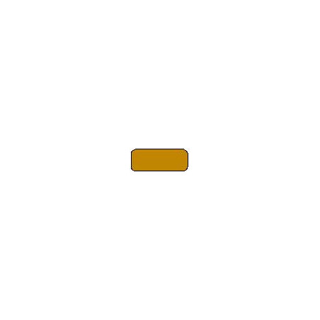 Acrylic paint pot acrylic ocher shiny 22ml | Scientific-MHD