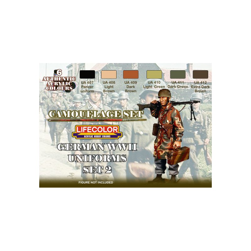 Acrylic painting German uniform shades n ° 2 | Scientific-MHD