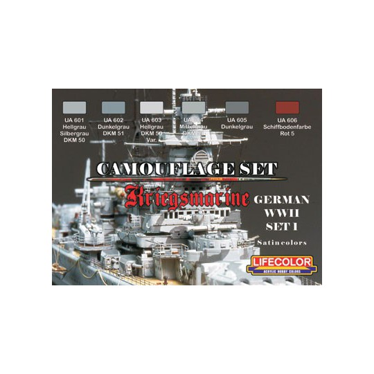 Acrylic paint for German navy n ° 1 | Scientific-MHD