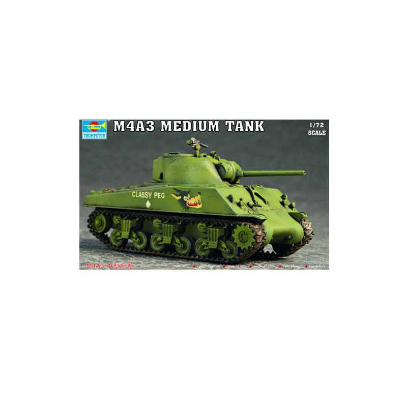 M4A3 plastic tank model | Scientific-MHD