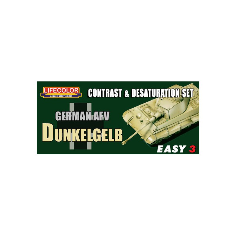 Acrylic painting Easy 3 German afv dunkelgelb | Scientific-MHD