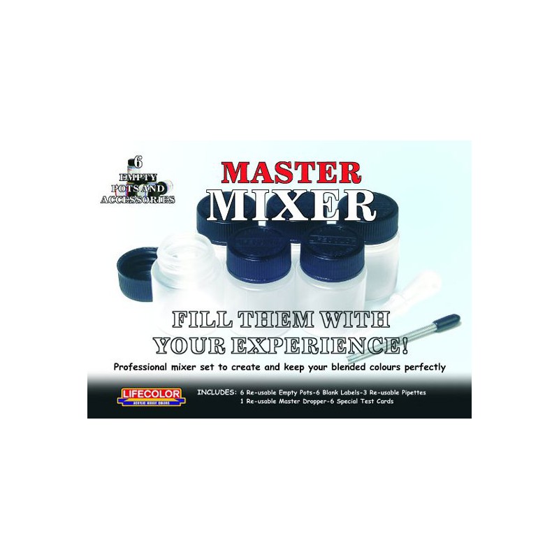 Acrylic paint Master Mixer Lifecolor | Scientific-MHD