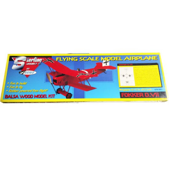 FOLD FLOW FLOW REDIOCHERCHED FOKKER D.VII KIT | Scientific-MHD