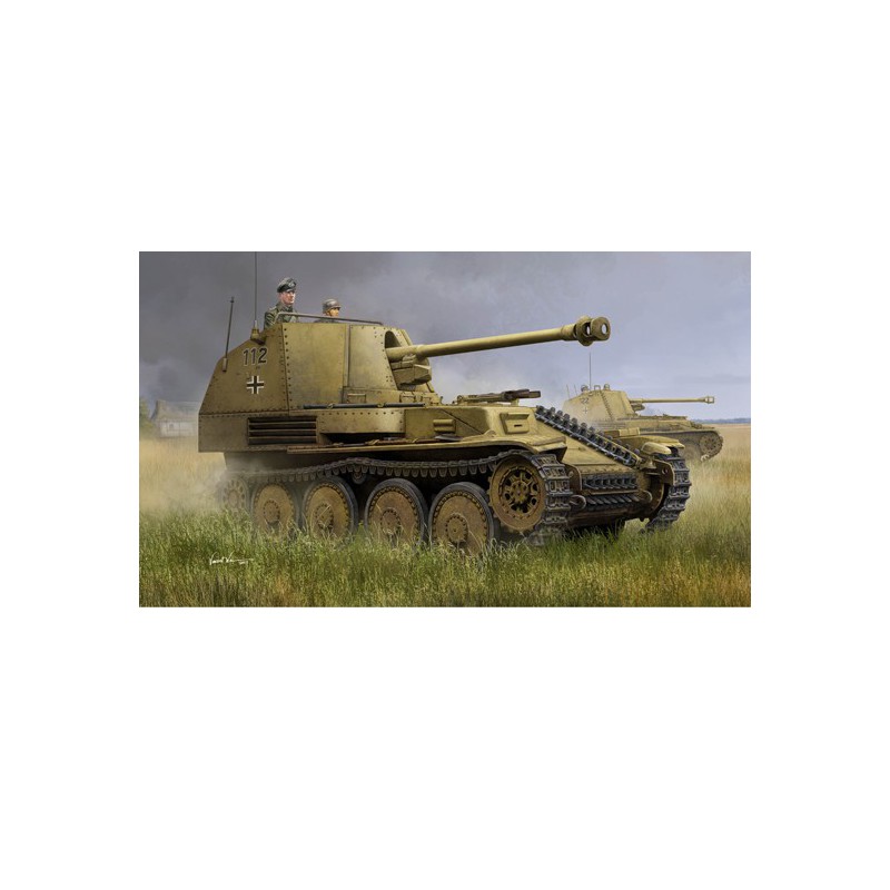 Marder III Early 1/35 plastic plastic model | Scientific-MHD