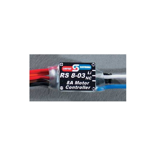 RS 8-03 Li radio-controlled electric motor | Scientific-MHD