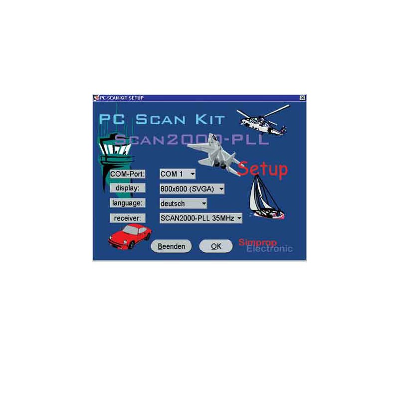 PC scan-kit radio accessory | Scientific-MHD