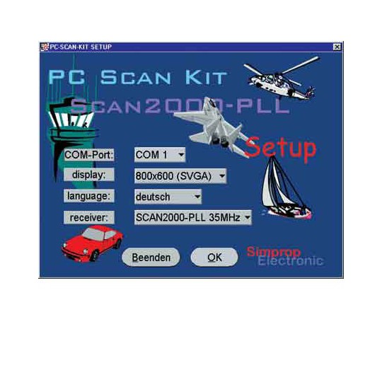 PC scan-kit radio accessory | Scientific-MHD
