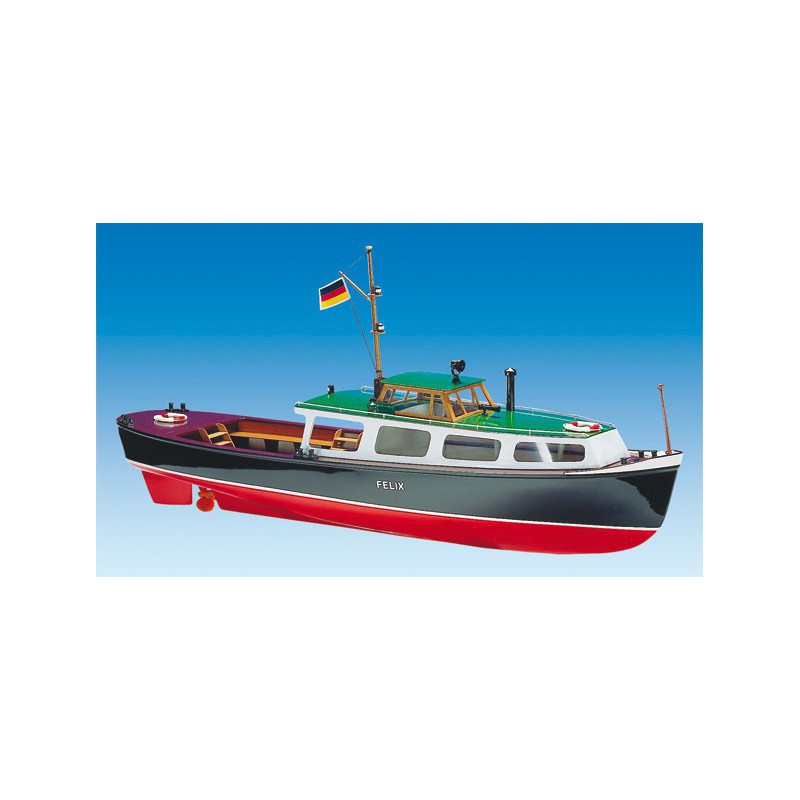 Felix radio -controlled electric boat | Scientific-MHD