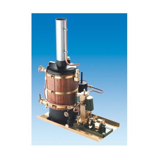 Electric boat radio controlled vertical steam machine | Scientific-MHD