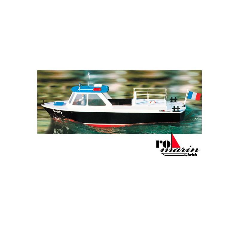 Dolly 1/20 radio -controlled electric boat in kit | Scientific-MHD