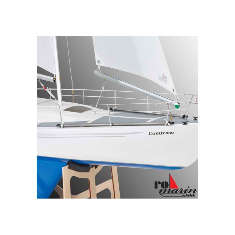 Radio -controlled sailboat countess in kit | Scientific-MHD