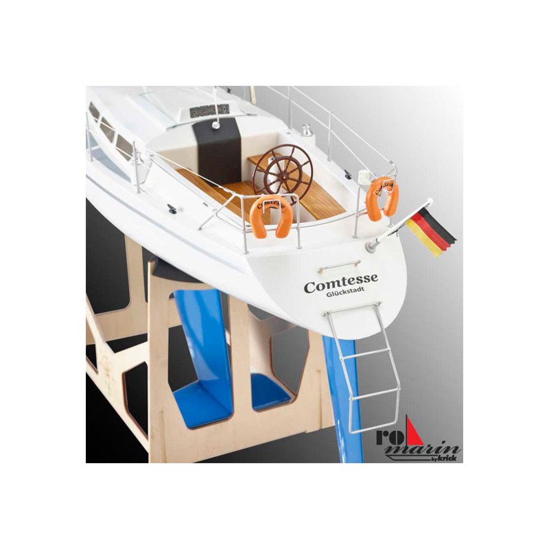 Radio -controlled sailboat countess in kit | Scientific-MHD