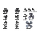 Radiocheted boat accessory Triple propeller 35mm rotation on the right | Scientific-MHD Radiocheted boat accessory Triple propeller 35mm rotation on the right | Scientific-MHD