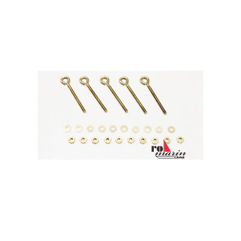 Boat accommodation hooks to screw m2.5x30mm (5 rooms) | Scientific-MHD