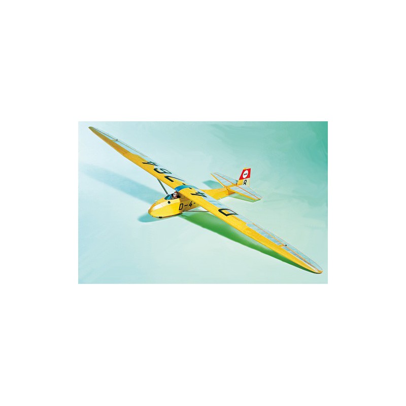 Radio -controlled glider Grunau Baby II B - 1/4 | Scientific-MHD
