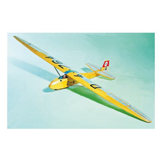 Radio -controlled glider Grunau Baby II B - 1/6 | Scientific-MHD