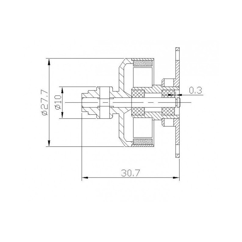 Draft electric motor DM2205L KV1600 engine | Scientific-MHD