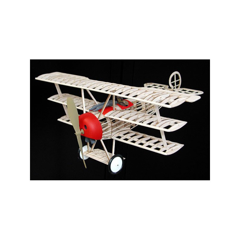 Free Flight Airplane Fokker Dr-1 Triplane | Scientific-MHD