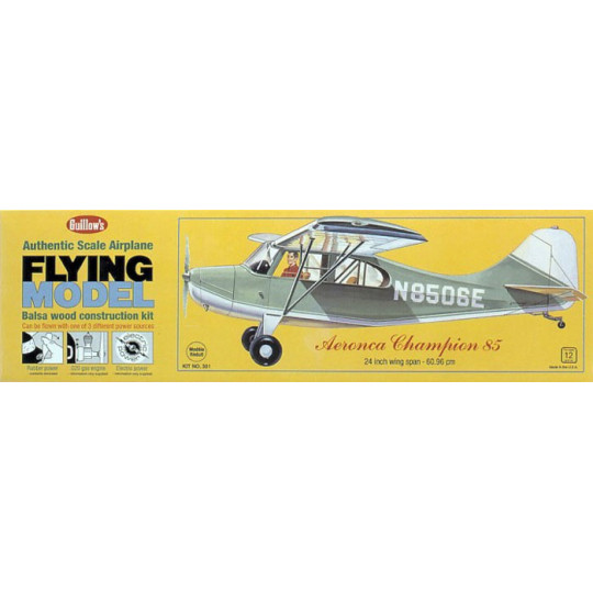 Draft -free flight aircraft Aeronca Champion | Scientific-MHD