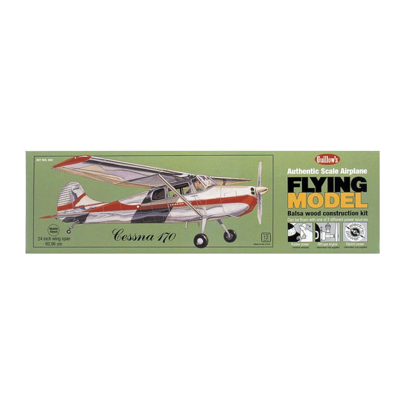 Radio -free flight aircraft Cessna 170 | Scientific-MHD