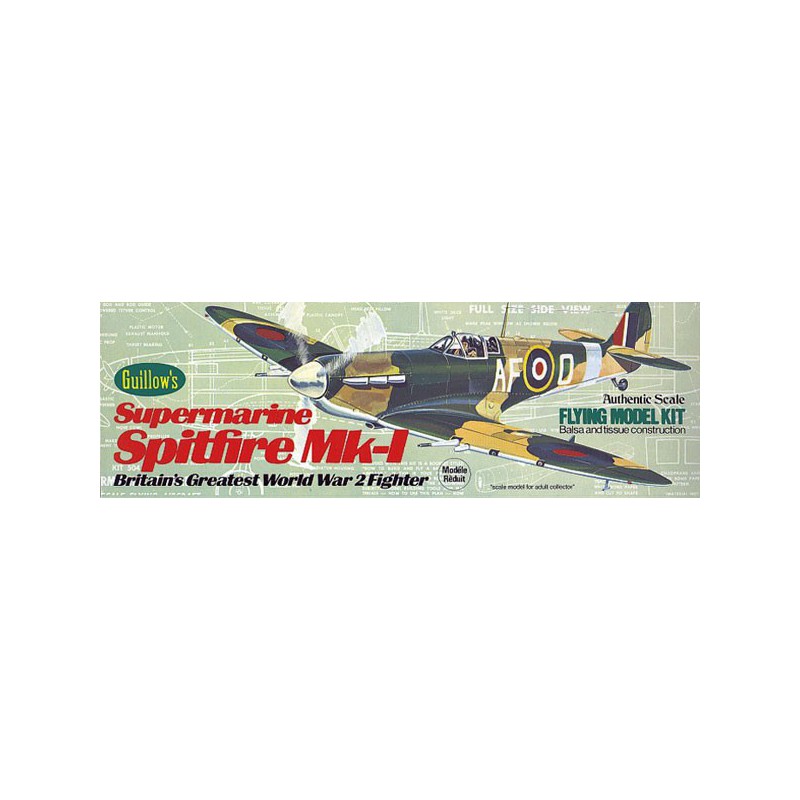 Spitfire free -speed free flight aircraft | Scientific-MHD