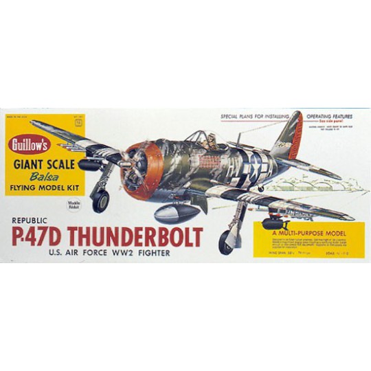 Free radio-free flight plane P47-D Thunderbolt Free radio-free flight plane P47-D Thunderbolt | Scientific-MHD