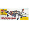 Free radio-free flight plane P47-D Thunderbolt | Scientific-MHD